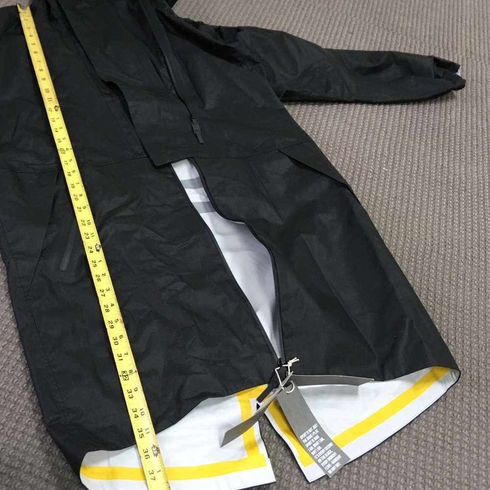 ADIDAS SW Unisex rain Parka new size M black - Picture 4 of 8